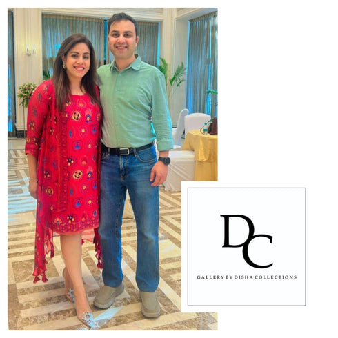 Hot Pink Georgette Set